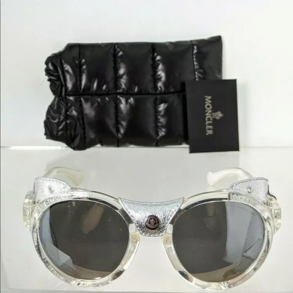Brand New Authentic Moncler Sunglasses MR MONCLER ML 0046 26C 0046 52mm Frame - Picture 2 of 4